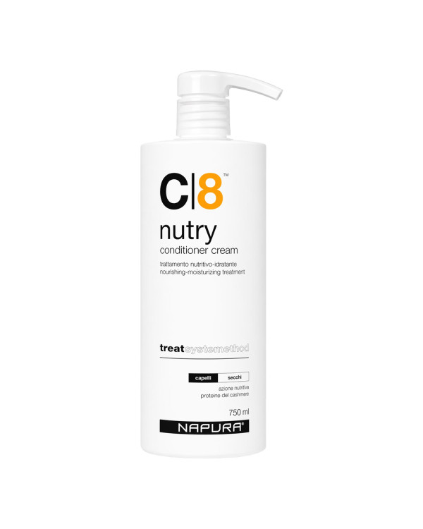 Napura C8 Nutry Professional Nourishing Conditioner for Dry, Damaged Hair 750 ml-1