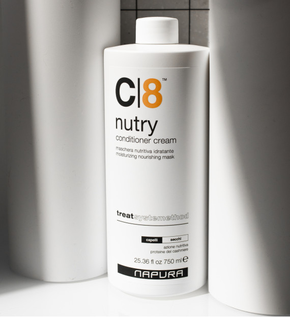 Napura C8 Nutry Professional Nourishing Conditioner for Dry, Damaged Hair 750 ml-2