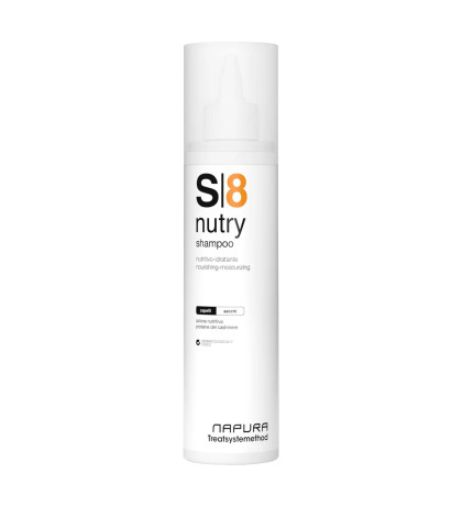 Napura S8 Nutry Professional Nourishing Shampoo for Dry, Damaged Hair 200 ml