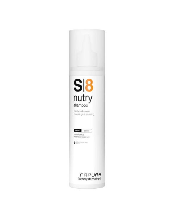 Napura S8 Nutry Professional Nourishing Shampoo for Dry, Damaged Hair 200 ml-1
